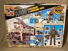 Vintage ARMY FORWARD COMMAND POST For 12″ GI Joe Size Figures Factory Sealed/New