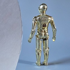 C-3PO Vintage Kenner Star Wars: IV A New Hope Figure Loose 1977 HK Bright Gold