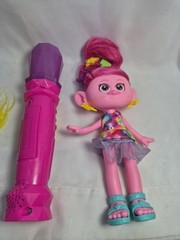 12 Pc. Mixed Lot Hasbro Dreamworks Trolls Dolls *2022 Keychains Microphone Toys