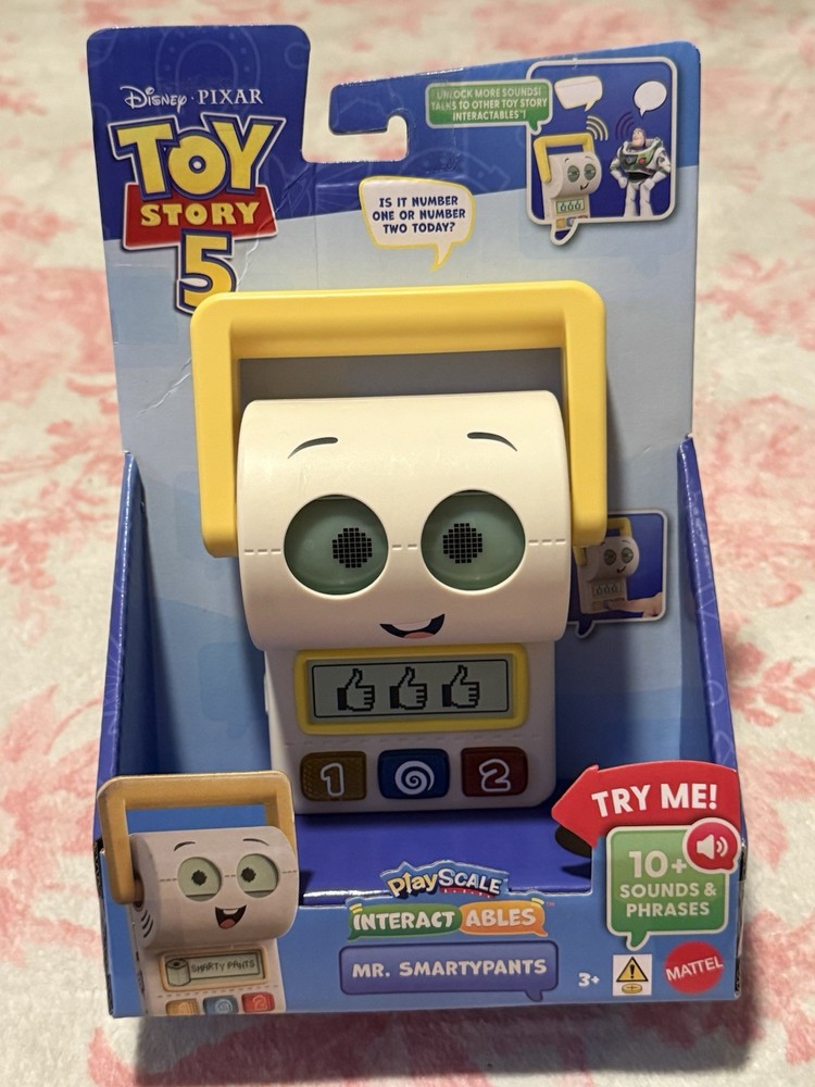 Toy Story 5 Mattel 6.5 Inch Playscale Interactables Smarty Pants NEW
