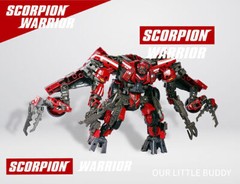 Mechanical Team MT-07 Scorpion Overload MT-08 Excavate Figure Model Toy Gift
