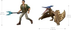 Mattel Jurassic World Rebirth Human & Dinosaur Figure Pack, Dr Henry Loomis &…
