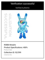 ROBBiART – 400% Morpho, Limited Edition (#92/399)