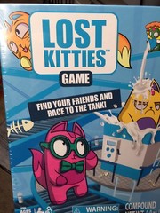 Lost Kitties Series 1 Board Game Brand New Comes w/ 4 Exclusive Cat Figures AR9