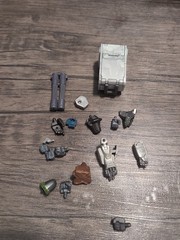 Bandai Gundam Mobile Suit Battle 2002 Accessories Lot