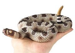 Rattlesnake Toy Action Figure Small Animal Figurine Doll Gift for Kids