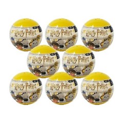 Harry Potter Figural Bag Tag Lot of 8 Yellow Sealed Blind Globes NEW!