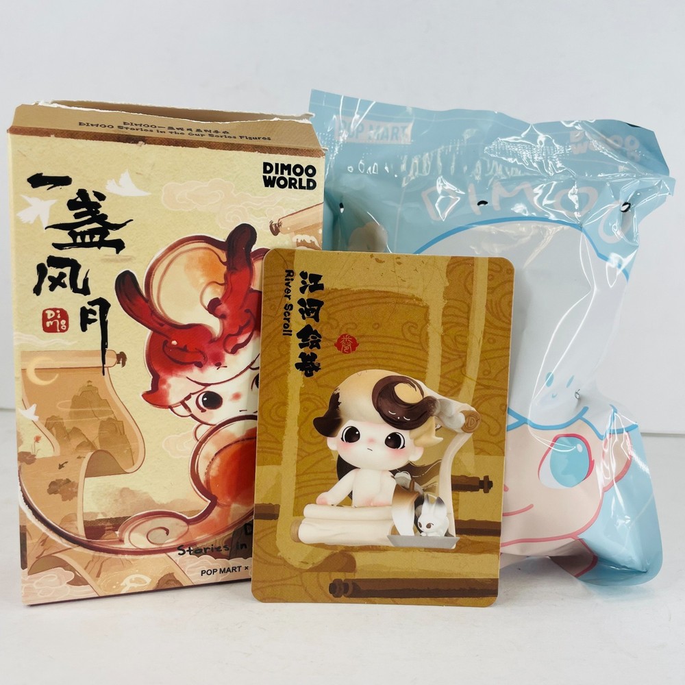 POP MART x Dimoo Stories in the Cup Series Figure – River Scroll