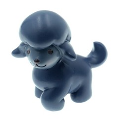 Cute Chubby Dog Surprise Toy Figure Cake Topper Desk Christmas Birthday Gift