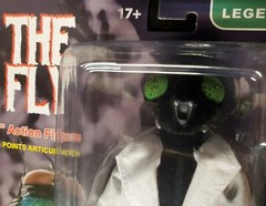 THE FLY – Classic 8″ MEGO Action Figure / Flocked Vincent Price Horror Halloween