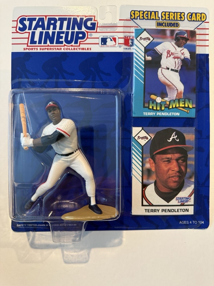 💥⚾️ 1993 TERRY PENDLETON Atlanta Braves Starting Lineup, MLB ⚾️💥