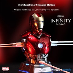 HIPLAY Killerbody Marvel Iron Man MK3 65W Fast Charging Station Pro