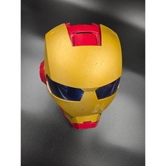 Marvel Iron Man Electronic Flip Up Mask Hasbro 2010 Red Gold Avengers Helmet