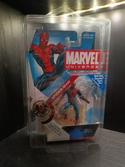 Clear action figure protector cases for 3 3/4 figures X4 Marvel Universe