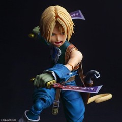 Final Fantasy IX Zidane Tribal Play Arts Shin 8.8in Action Figure Feb 2026 JAPAN
