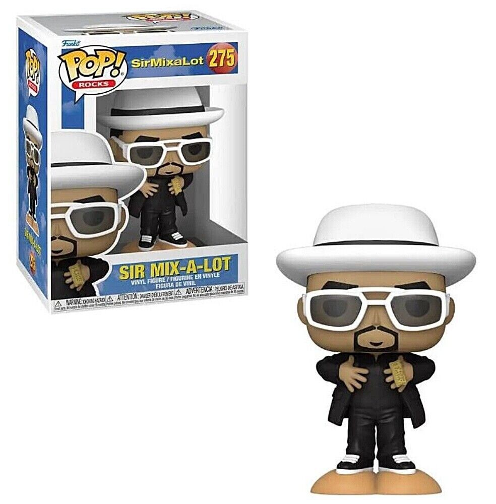 POP ROCKS SIR MIX-A-LOT 3.75″ POP VINYL FIGURE BRAND NEW FUNKO 275