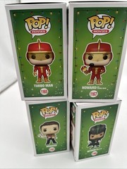 Jingle All The Way Funko Pop Lot Of 4 Howard Turbo Man Myron 1163 1165 1166 1167