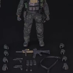 HASUKI SA01 1/12 Black Ops 6″ Scale Collectible Action Figure Soldier Model Toys