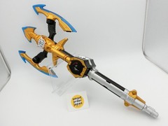Kaizoku Sentai Gokaiger DX Gokai Spear & Ranger Key Set of 5 & Gold Anchor Key