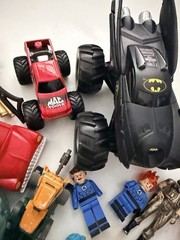 Mixed Lot Toys & Action Figures Batman MASK Monster Jam Transformers Toy Story