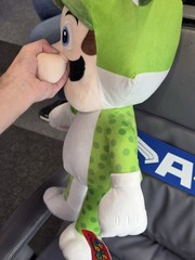Super Mario 3D World Luigi Cat Suit 24″ Giant Plush New Licensed Nintendo