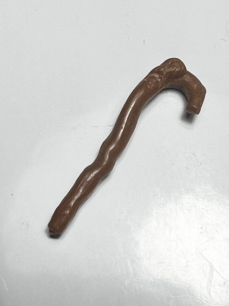 VINTAGE KENNER STAR WARS YODA 1980 LIGHT BROWN CANE GIMMER STICK ACCESSORY PART