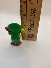 Barney And Baby Bop Small Cake Topper Vintage Figures
