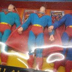 The History of Superman Collection 3 Figures Kenner 1996 DC Comics