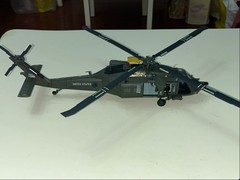 Bless Wing 1/48 Scale U.S. MH-60L Black Hawk 160th SOAR Diecast Helicopter Model
