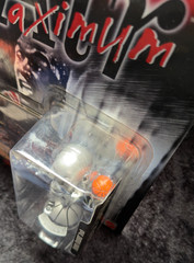 Michael Jordan 1999 Mattel Maximum Air Silver Edition NBA Smile Figure Card READ