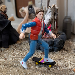 Back To The Future Marty McFly 1985 3 3/4-Inch ReAction+ Figure