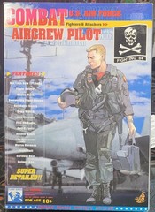 Hot Toys F-14 Tomcat Top Gun Combat Aircrew Pilot Figure Fighting 84 Tom Cruise