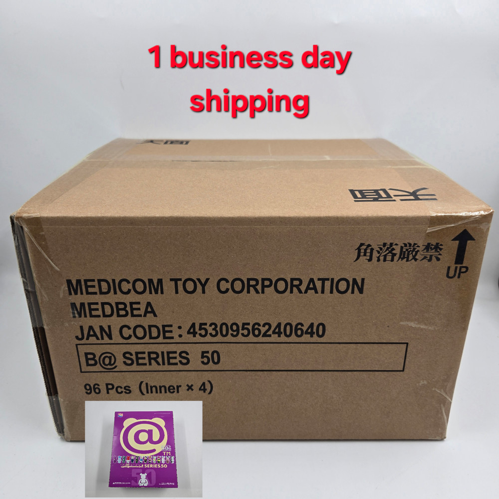Medicom Toy Be@rbrick series 50 bearbrick master case 4 BOX in stock