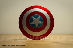 1/6 Captain America Shield 2.0 Metal material buckle Hand for Hot Toys USA