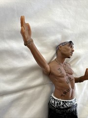 TUPAC SHAKUR FIGURE RARE 8” INCH All ENTERTAINMENT SERIES 1