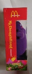 Grimace McDonalds Mcdonaldland Huckleberry 8″ Figure 2008 Purple Toy