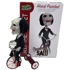 NECA Head Knockers Saw Billy The Puppet Hand Painted Resin Figure Open Box