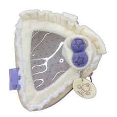 Strawberry Cake Plush Display Pouch Keychain Bag Charm Holder