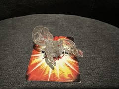 Bakugan Battle Brawlers Spin Master Translucent Clear Crystal Stug 620G