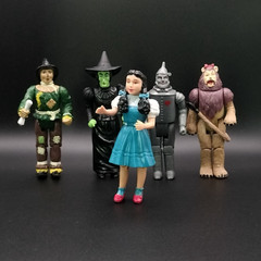 Lot of 5 Wizard Of Oz Action Figures Vintage 1988 MGM Turner Wicked Lot 95