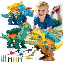 Betlys Dinosaur Toys For 3 4 5 6 7 8 Year Old Boys Take Apart Dinosaur Toys For