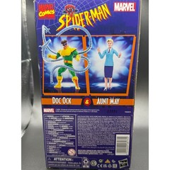 Marvel Legends Doc Ock Aunt May VHS 2 Pack Spider-man Retro NIB