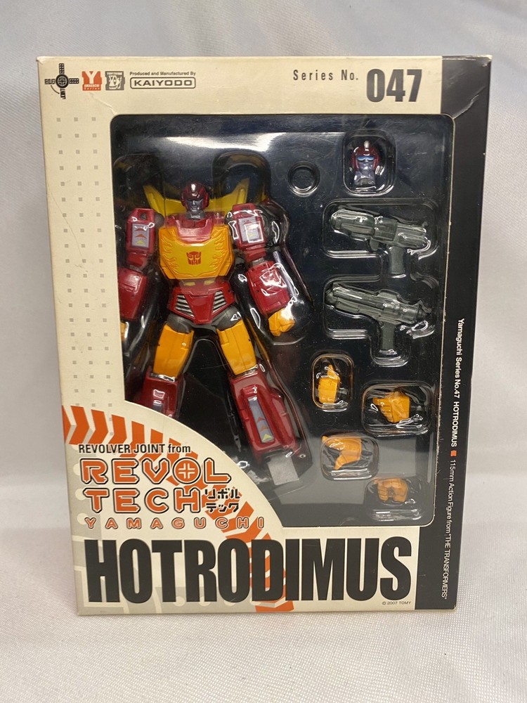 Kaiyodo Revoltech Rodimus Prime Transformers Mecha PLEASE READ DESCRIPTION