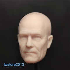 1:12 1:18 1:24 Bryan Cranston Bald Head Sculpt For 6″ Male Action Figure Body