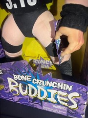 WWE / WWF Undertaker and Stone Cold 1998 Jakks Bone Crushing Buddies Plush 17″