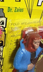 Planet Of The Apes Sky Diving Parachutist 5″ Dr Zaius New Nm Unpunched*211