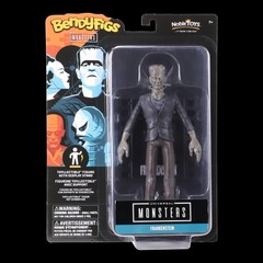 BendyFigs The Noble Collection NN1166 License Frankenstein, Multicoloured, Mediu