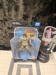 McFARLANE TOYS DC MULTIVERSE BATMAN (GOLDEN AGE) RED PLATINUM IN HAND!