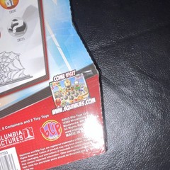 Squinkies The Amazing Spider-Man MovieSet 10 Squinkies Tiny Toys Containers 2012