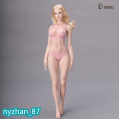 LDDOLL 29L 1/6 Girl Seamless Body Steel Bone For 12″ Female Action Figure Head